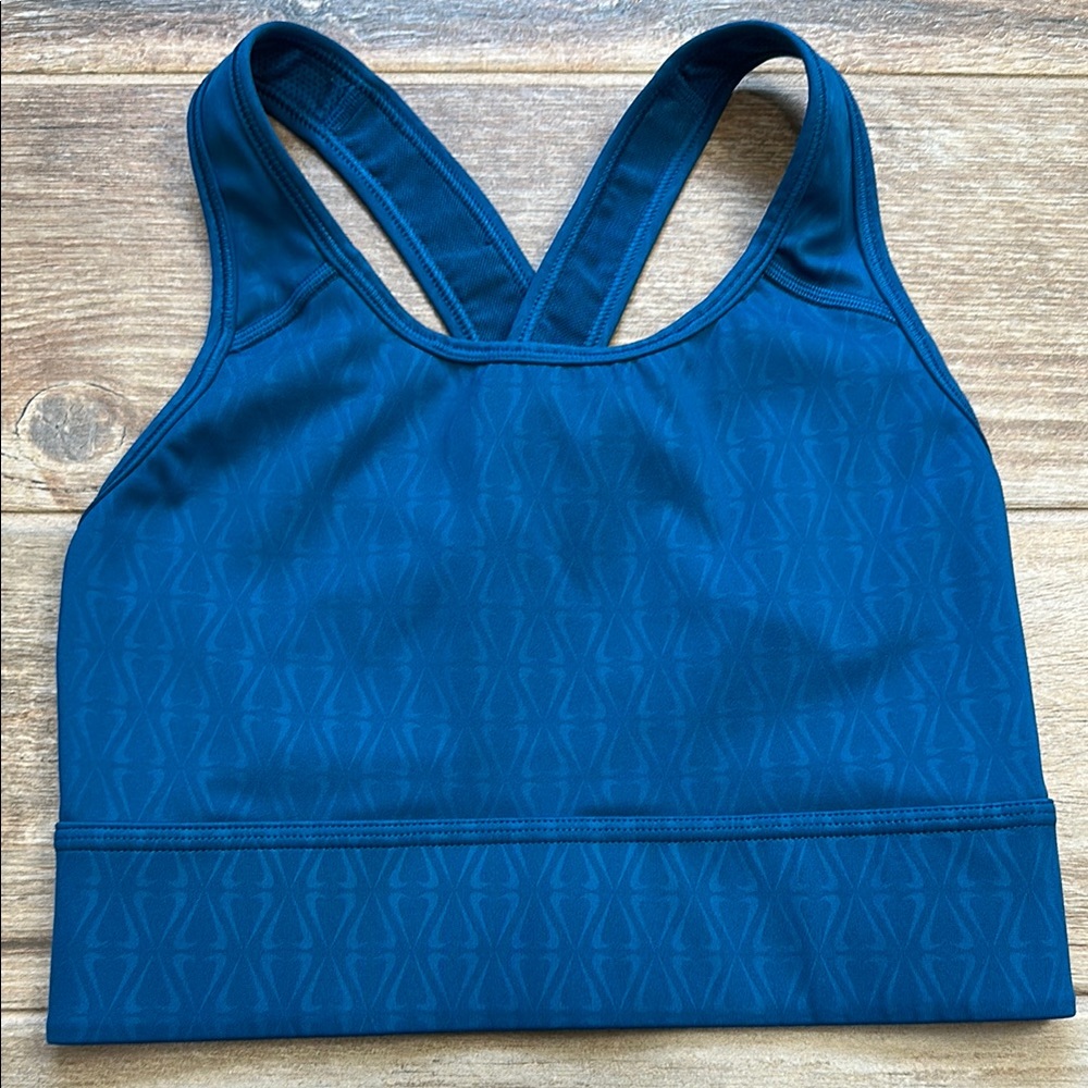 Nike Blue Compression Sports Bra